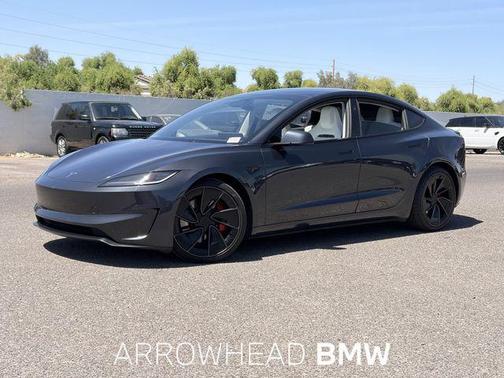 Stealth Grey 2024 Tesla Model 3 Performance