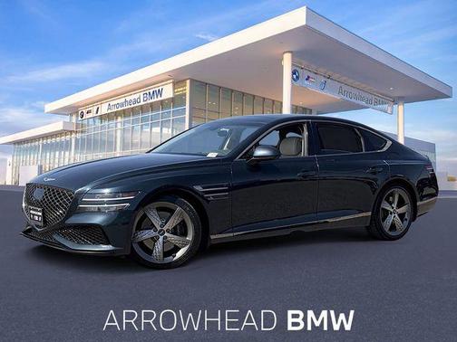 Tasman Blue 2023 Genesis G80 3.5T Sport AWD