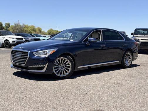 Adriatic Blue 2019 Genesis G90 5.0 Ultimate
