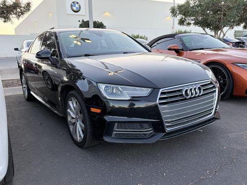 Black Metallic 2018 Audi A4 2.0T Premium