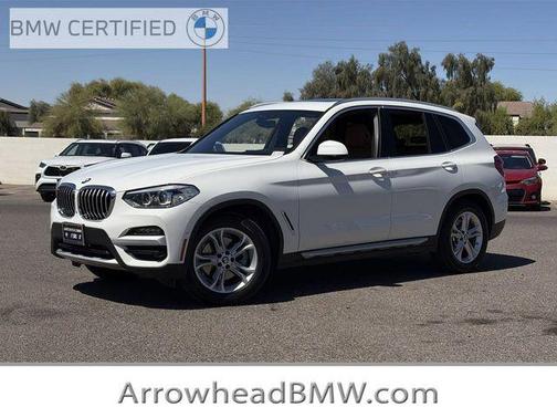 Alpine White 2021 BMW X3 xDrive30i