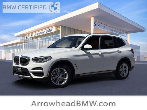 Alpine White 2021 BMW X3 xDrive30i