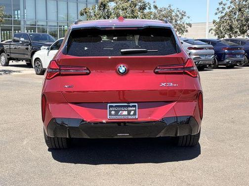 Vegas Red Metallic 2026 BMW X3 30 xDrive