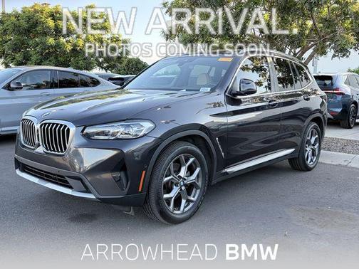 Dark Graphite Metallic 2024 BMW X3 sDrive30i