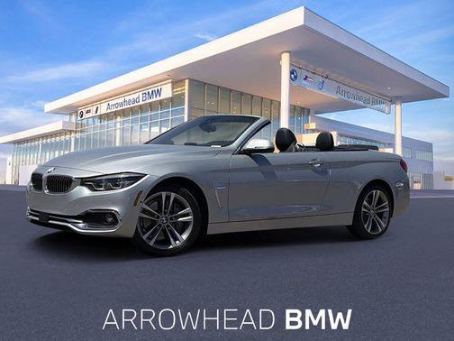 Glacier Silver Metallic 2019 BMW 440 i xDrive