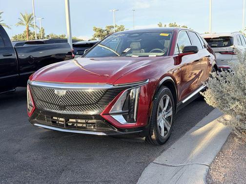 Radiant Red Tintcoat 2024 Cadillac LYRIQ Tech