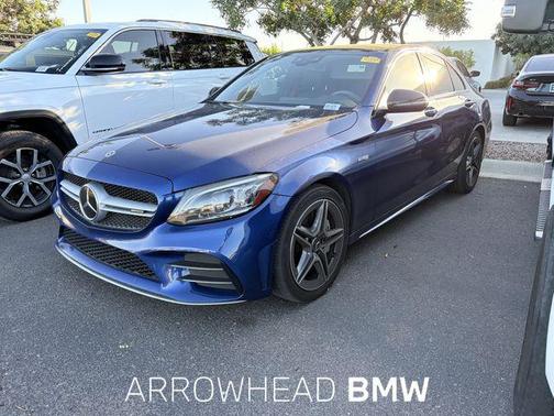 Brilliant Blue Metallic 2019 Mercedes-Benz AMG C 43 4MATIC