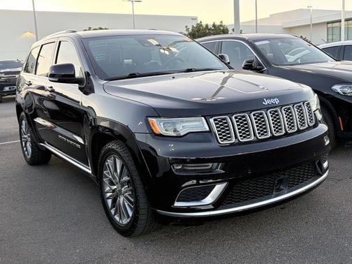 Sangria Metallic Clearcoat 2018 Jeep Grand Cherokee Summit
