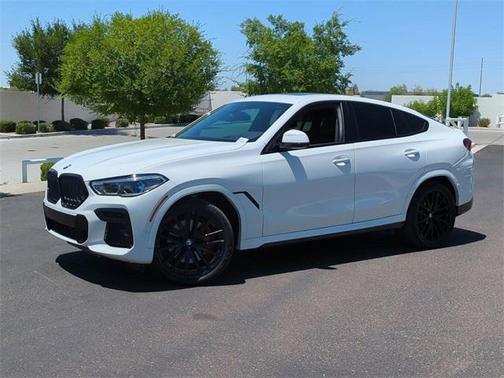 Alpine White 2023 BMW X6 xDrive40i