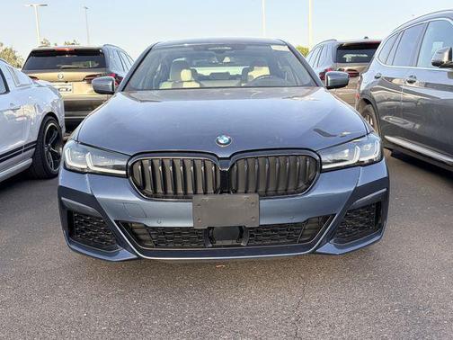 Arctic Race Blue Metallic 2023 BMW 540 i