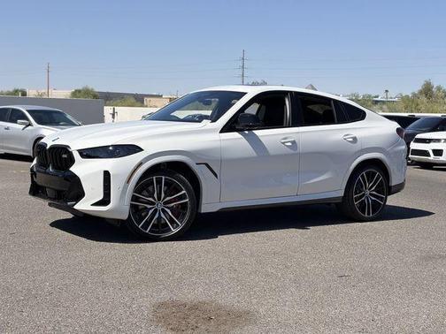 Alpine White 2027 BMW X6 M60i
