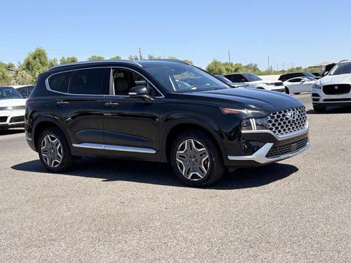 Twilight Black 2023 Hyundai Santa Fe Plug-In Hybrid Limited