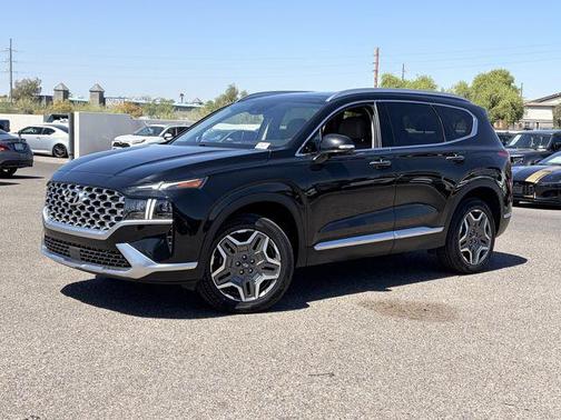 Twilight Black 2023 Hyundai Santa Fe Plug-In Hybrid Limited