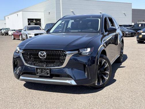 Deep Crystal Blue Mica 2024 Mazda CX-90 3.3 Turbo S