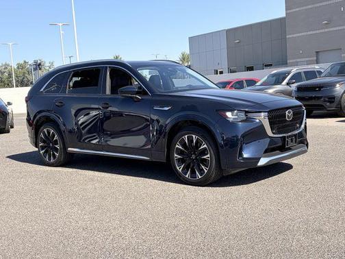 Deep Crystal Blue Mica 2024 Mazda CX-90 3.3 Turbo S