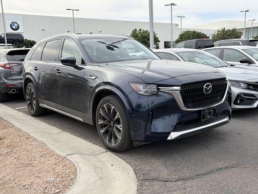 Deep Crystal Blue Mica 2024 Mazda CX-90 3.3 Turbo S