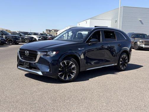 Deep Crystal Blue Mica 2024 Mazda CX-90 3.3 Turbo S