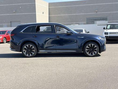 Deep Crystal Blue Mica 2024 Mazda CX-90 3.3 Turbo S