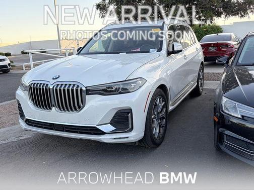 Mineral White Metallic 2019 BMW X7 xDrive40i