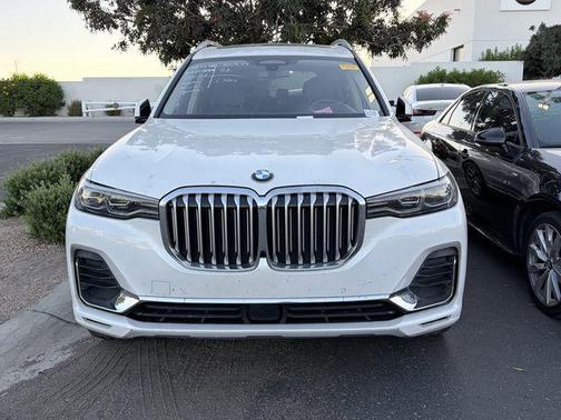 Mineral White Metallic 2019 BMW X7 xDrive40i