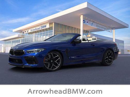 Marina Bay Blue Metallic 2022 BMW M8 Competition