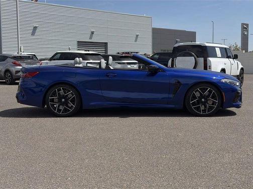 Marina Bay Blue Metallic 2022 BMW M8 Competition