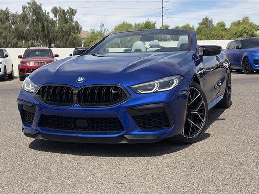 Marina Bay Blue Metallic 2022 BMW M8 Competition