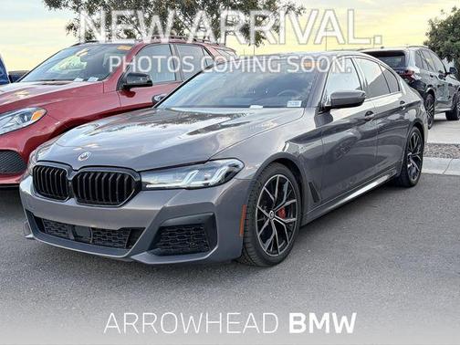 Alvite Grey Metallic 2022 BMW M550 i Xdrive
