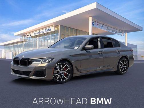 Alvite Grey Metallic 2022 BMW M550 i Xdrive