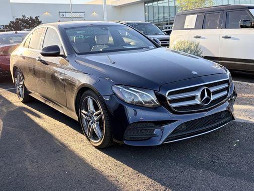 Cavansite Blue Metallic 2017 Mercedes-Benz E-Class 4MATIC