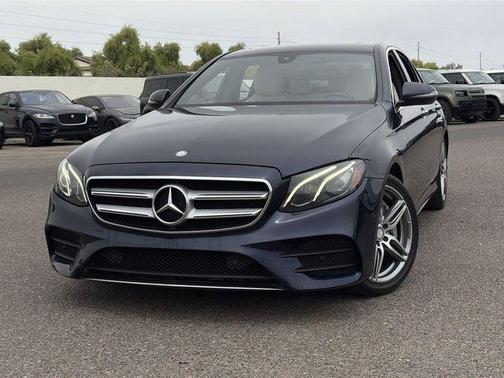 Cavansite Blue Metallic 2017 Mercedes-Benz E-Class 4MATIC