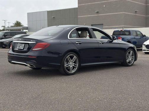 Cavansite Blue Metallic 2017 Mercedes-Benz E-Class 4MATIC