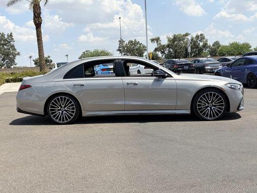 Mojave Silver Metallic 2024 Mercedes-Benz S-Class 4MATIC