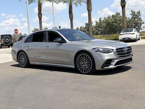 Mojave Silver Metallic 2024 Mercedes-Benz S-Class 4MATIC
