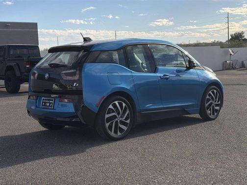 Protonic Blue Metallic w/Frozen Gray Accent 2017 BMW i3 94 Ah