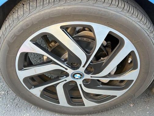Protonic Blue Metallic w/Frozen Gray Accent 2017 BMW i3 94 Ah