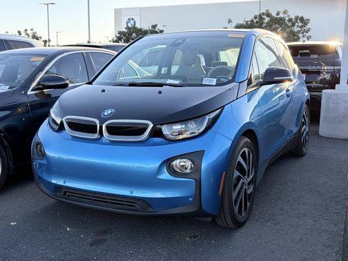 Protonic Blue Metallic w/Frozen Gray Accent 2017 BMW i3 94 Ah