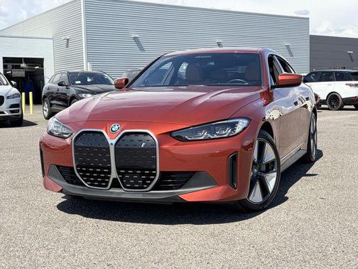 Sunset Orange Metallic 2023 BMW i4 Gran Coupe eDrive35