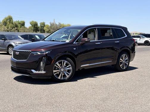Garnet Metallic 2021 Cadillac XT6 Premium Luxury FWD