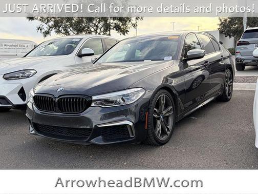 Dark Graphite Metallic 2020 BMW M550 i Xdrive