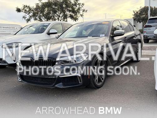 Dark Graphite Metallic 2020 BMW M550 i Xdrive