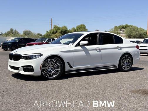 Alpine White 2018 BMW 540 540i