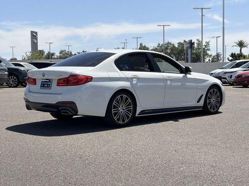 Alpine White 2018 BMW 540 540i