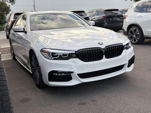 Alpine White 2018 BMW 540 540i