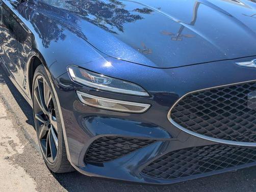 Adriatic Blue 2022 Genesis G70 3.3T RWD