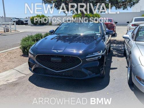 Adriatic Blue 2022 Genesis G70 3.3T RWD