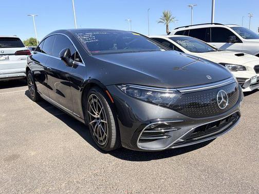 Graphite Grey Metallic 2022 Mercedes-Benz EQS 450+ 4MATIC
