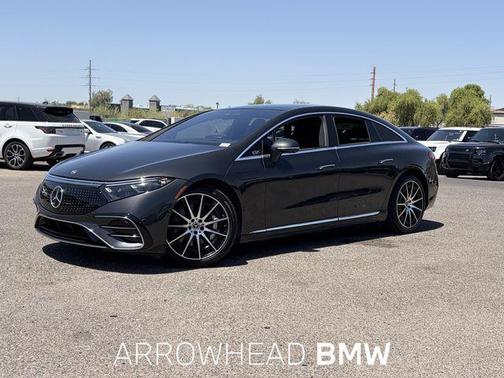 Graphite Grey Metallic 2022 Mercedes-Benz EQS 450+ 4MATIC