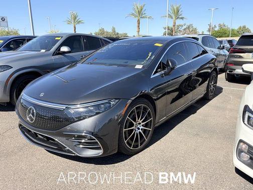 Graphite Grey Metallic 2022 Mercedes-Benz EQS 450+ 4MATIC