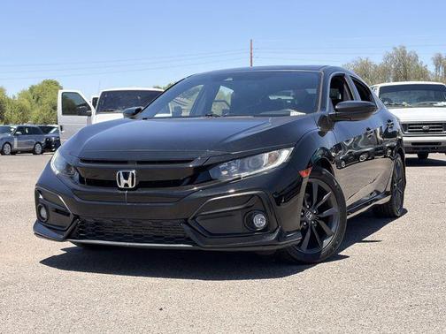 Crystal Black Pearl 2021 Honda Civic EX